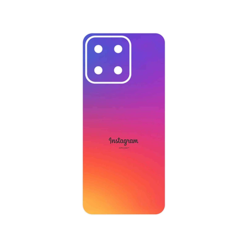 برچسب پوششی ماهوت مدل Instagram مناسب برای گوشی موبایل آنر X7c