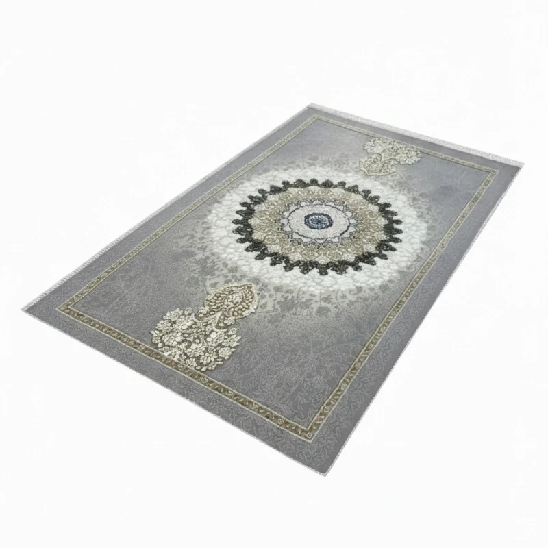 پادری مدل گل برجسته  سایز 50x80 سانتی‌متر مناسب برای فضای داخلی