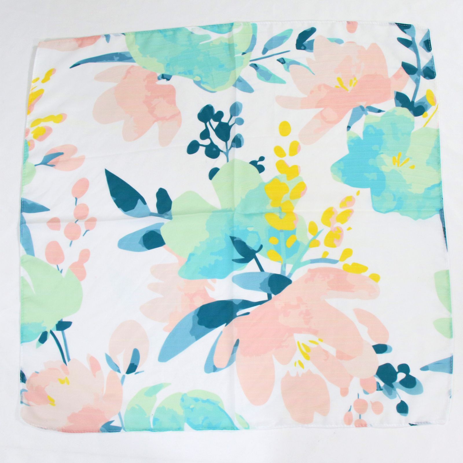 دستمال سر و گردن زنانه مدل مینی نخی گلدار کد a-2402 -  - 6