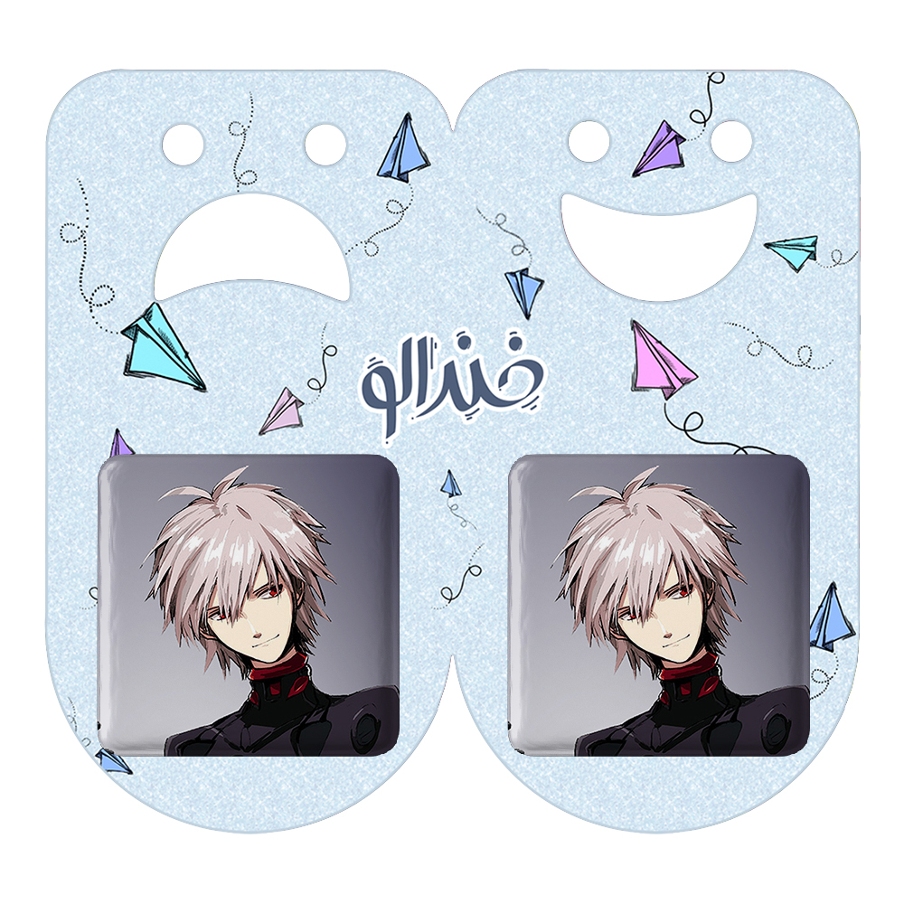 پیکسل خندالو مدل کائورو ناگیسا انیمه اونگلیون کد 13794 به همراه مگنت