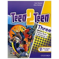 کتاب Teen 2 Teen Three اثر JOAN SASLOW & ALLEN ASCHER انتشارات آکسفورد