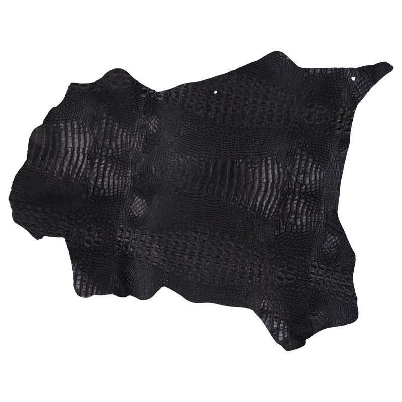 چرم طبیعی مدل بزی کورکودیل کد 02G006C