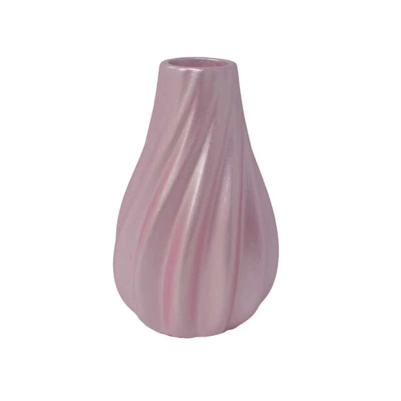 گلدان دکوری مدل مارپیچ