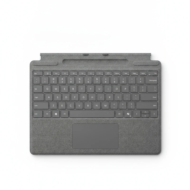 کیبورد تبلت مایکروسافت مدل Surface Pro Copilot Keyboard with Pen Storage مناسب برای تبلت مایکروسافت سرفیس Pro 8/Pro 9/Pro 10/Pro 11 