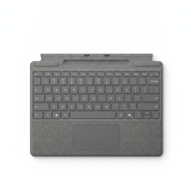 کیبورد تبلت مایکروسافت مدل Surface Pro Copilot Keyboard with Pen Storage مناسب برای تبلت مایکروسافت سرفیس Pro 8/Pro 9/Pro 10/Pro 11 