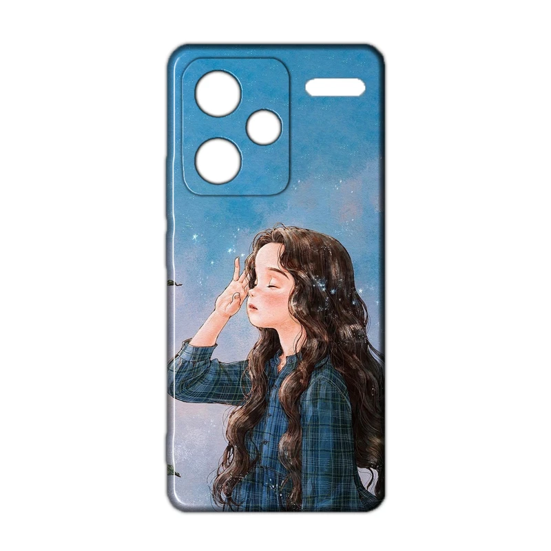 کاور مدل دخترانه کد 134 مناسب برای گوشی موبایل شیائومی Redmi Note 13 Pro Plus
