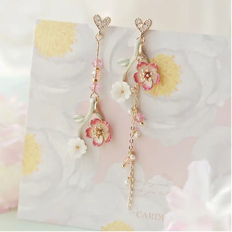 گوشواره زنانه مدل گل کد 00739