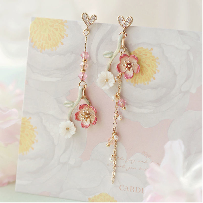 گوشواره زنانه مدل گل کد 00739