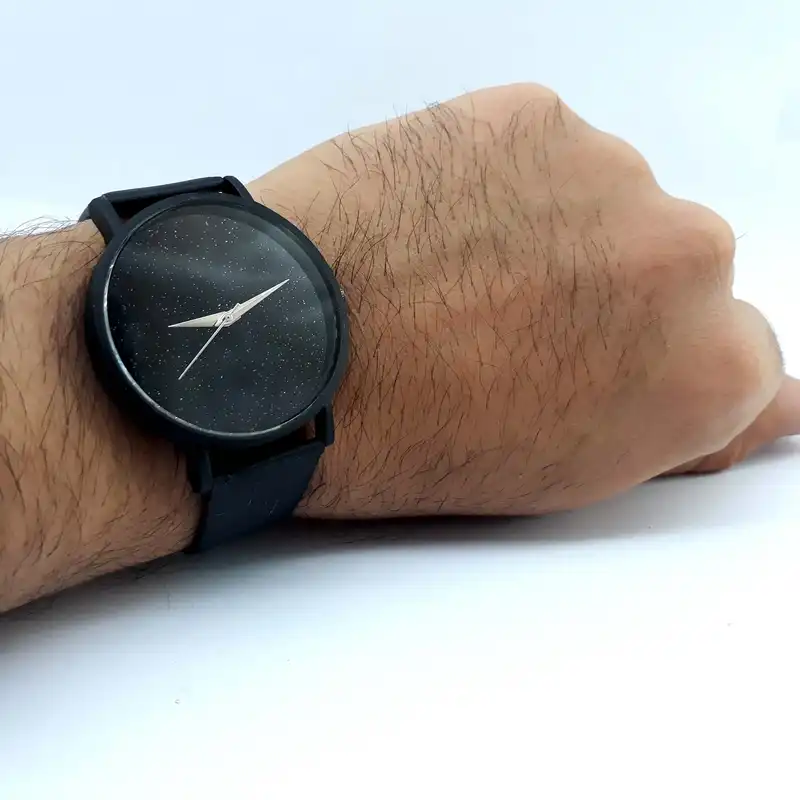 ساعت مچی عقربه ای مدل کهکشان کد B2020