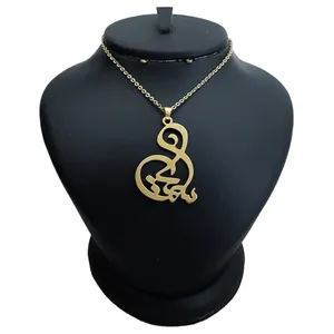 گردنبند نقره زنانه ترمه 1 طرح سمیه کد mas 00683
