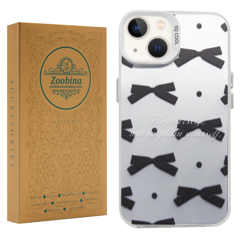 کاور زوبینا مدل pella مناسب برای گوشی موبایل اپل iPhone 14