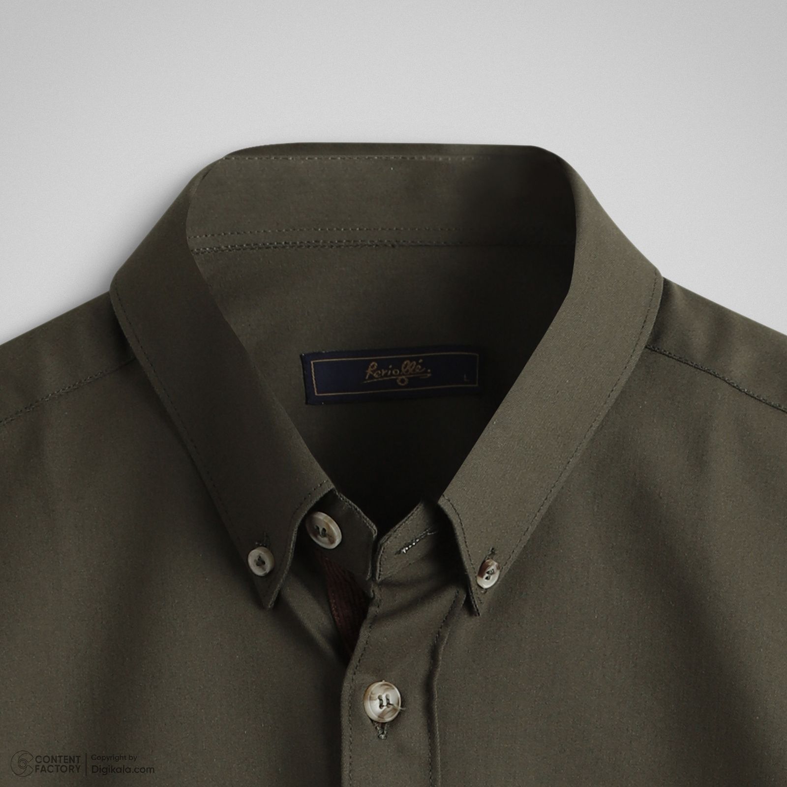 پیراهن آستین کوتاه یقه دکمه دار مردانه فریولی مدل 111143802 -  - 3