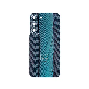 MAHOOT Turquoise feathers Cover Sticker for Samsung Galaxy S22 5G