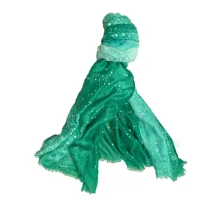 شال زنانه مدل خال خالی