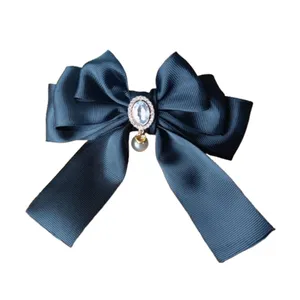 گیره مو زنانه مدل پاپیون مجلسی کریستالی