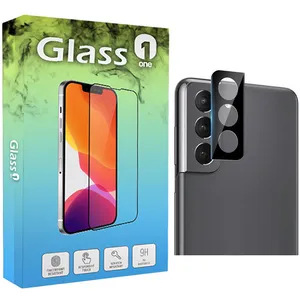 محافظ لنز دوربین گلس وان مدل LNZ3D مناسب برای گوشی موبایل سامسونگ Galaxy S22