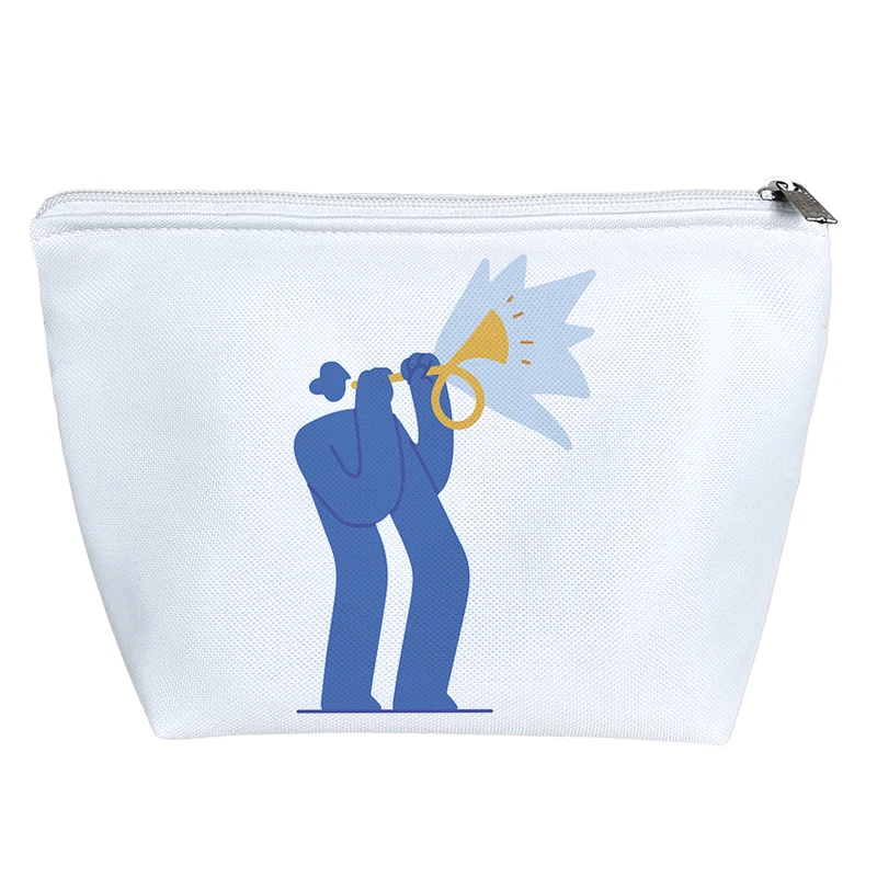 کیف لوازم آرایش دخترانه خندالو مدل شیپور کد 9191