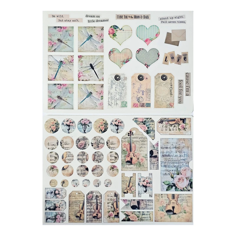 برچسب طرح برش خورده بولت ژورنال مدل Dreamer 2