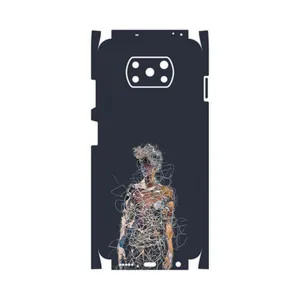 MAHOOT Strings Digital Art 1-FullSkin Cover Sticker for Xiaomi Poco X3 Pro