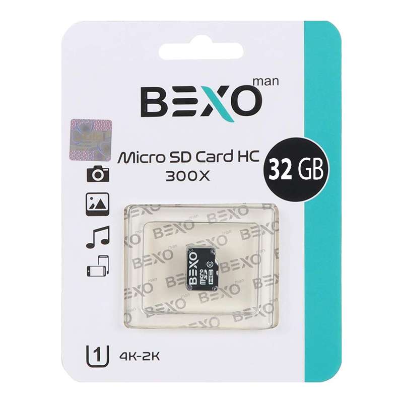 کارت حافظه‌ microSD بکسو مدل 300X کلاس 10 استاندارد UHS-I U1 سرعت 45MBps ظرفیت 32 گیگابایت