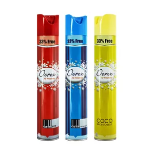 اسپری خوشبوکننده هوا دریکس مدل TER-14 حجم 400 میلی لیتر مجموعه 3 عددی