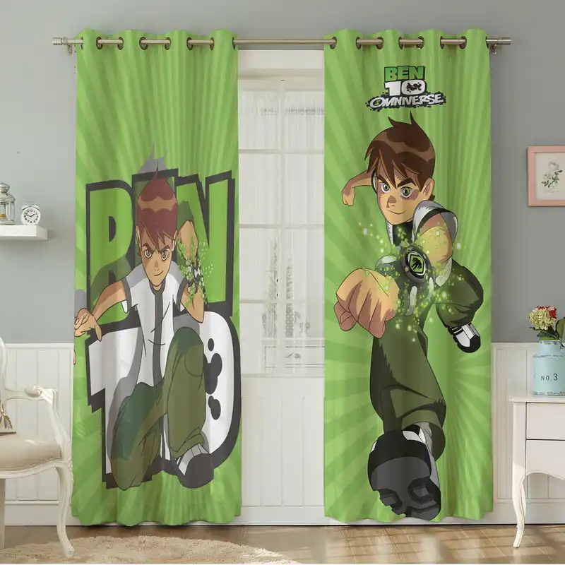 پرده نیروانا طرح کودک مدل مخمل کد 8926 سایز 140×280 سانتی متر