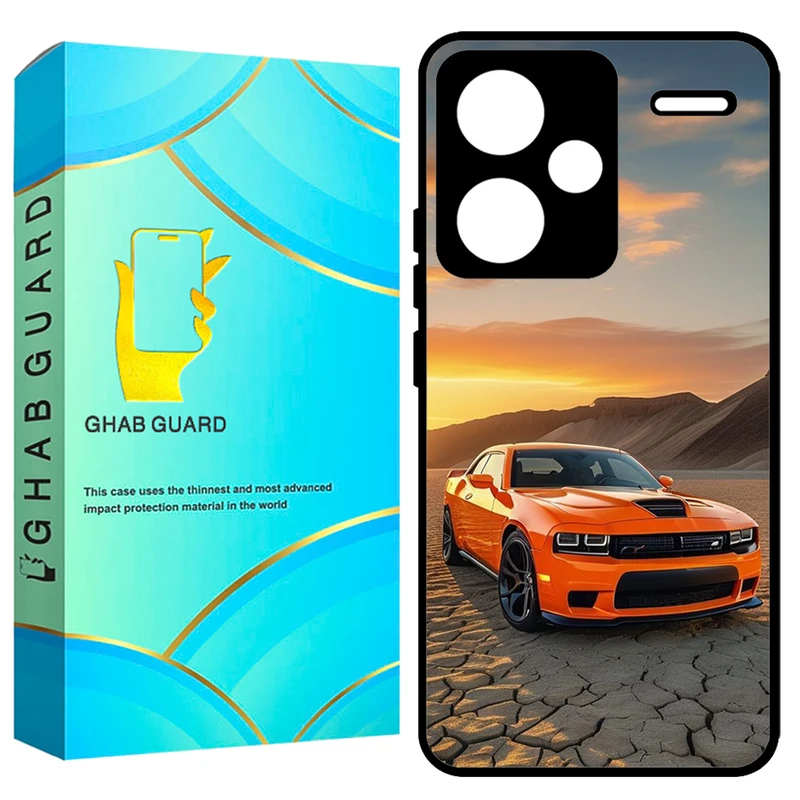 کاور قاب گارد طرح ماشین مدل GCHPN13PL مناسب برای گوشی موبایل شیائومی Redmi Note 13 Pro Plus