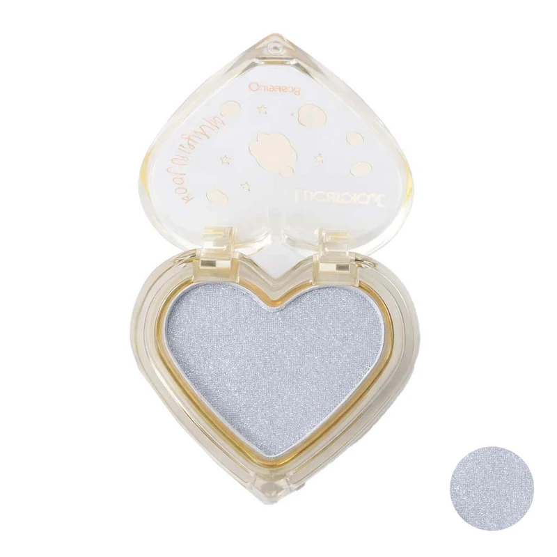 هایلایتر اچ ام مدل قلبی شماره 01 رنگ نقره ای