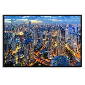 تابلو بکلیت طرح منظره شهری مدل B-D1023