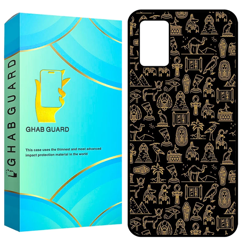 کاور قاب گارد طرح مصر مدل GCHPA03S مناسب برای گوشی موبایل سامسونگ Galaxy A02s / M02s / A03s 