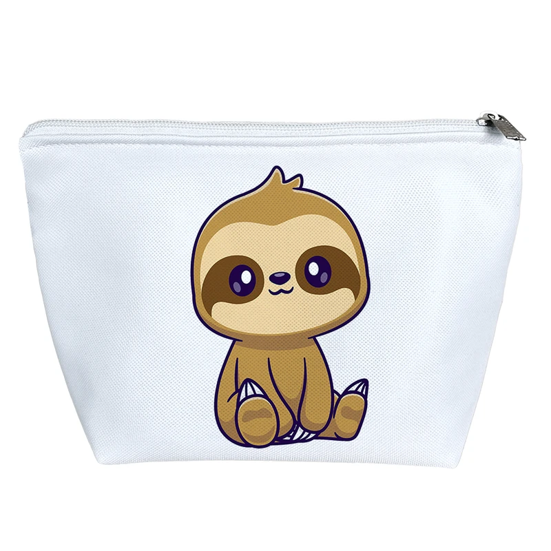 کیف لوازم آرایش دخترانه خندالو مدل حیوانات بامزه تنبل کد 3207