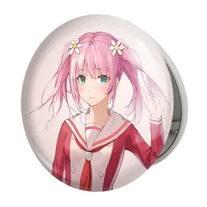 آینه جیبی خندالو طرح نانا انیمه نانای بی استعداد مدل تاشو کد 23776 