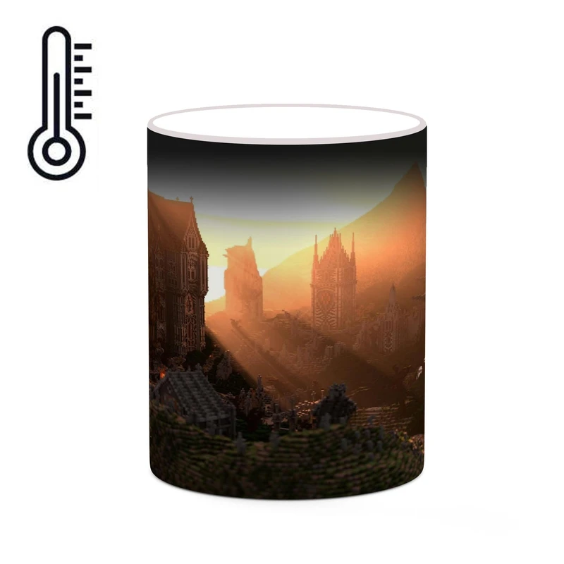 ماگ حرارتی کاکتی طرح ماینکرافت minecraft مدل mgh41335