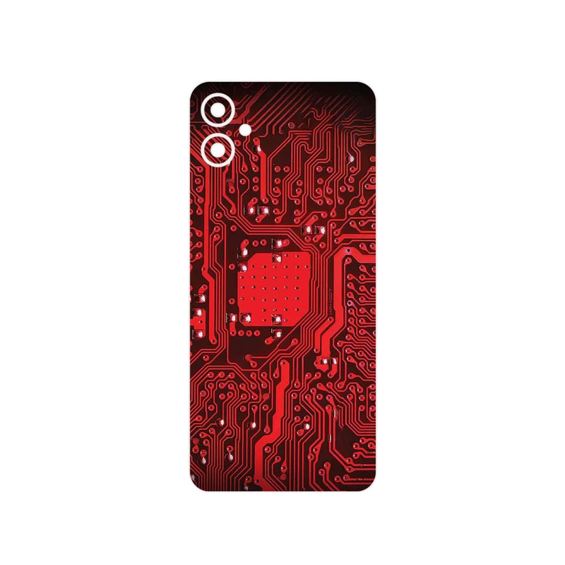 برچسب پوششی ماهوت مدل Red_Printed_Circuit_Board مناسب برای گوشی موبایل سامسونگ Galaxy A05