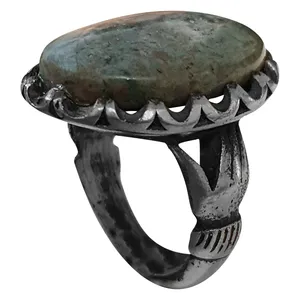 انگشتر نقره مردانه مدل شجر لوکس اقیانوسی SLO2216