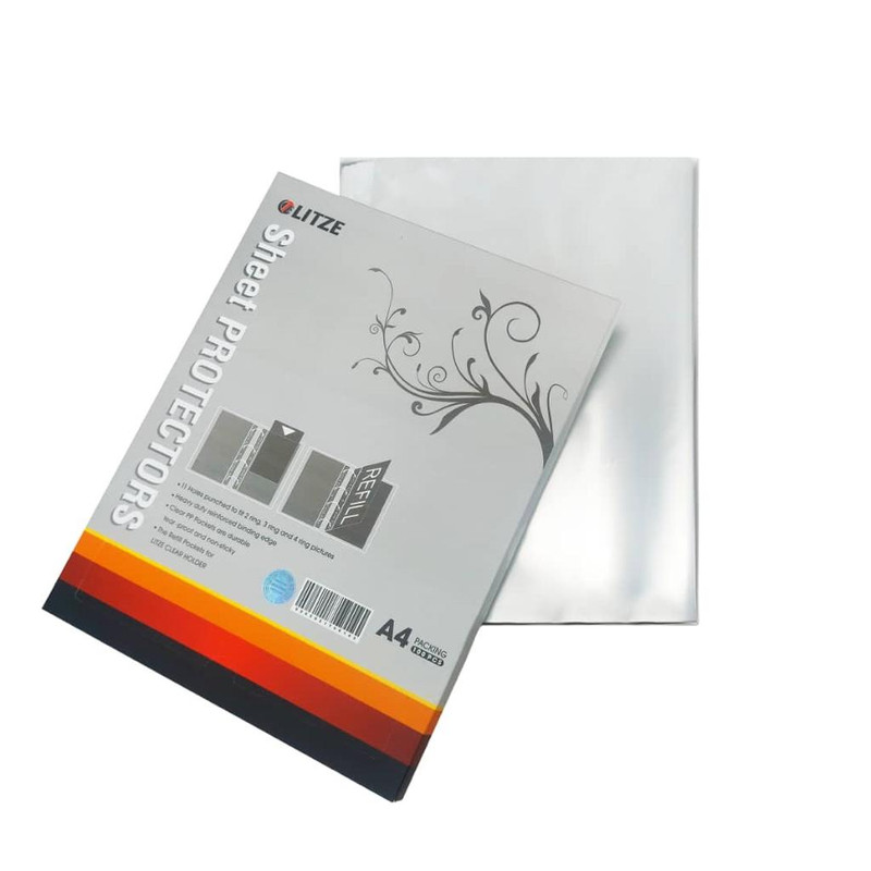 کاور کاغذ A4 لیتز مدل لوکس بسته 100 عددی