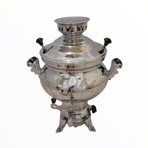 سماور گازی مدل گلستان کد 802 گنجایش 8 لیتر