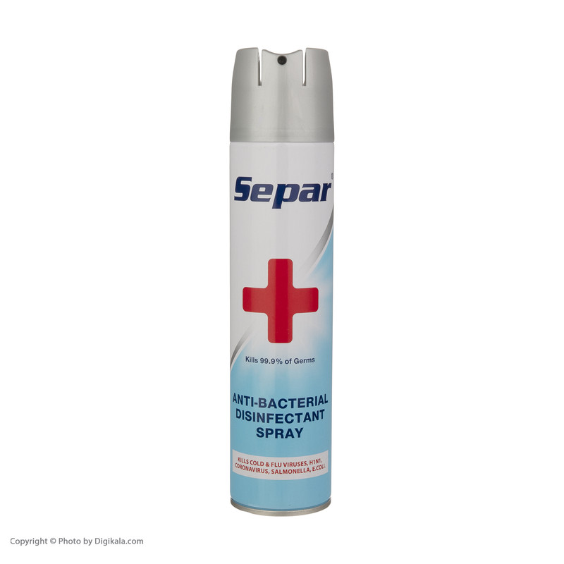 اسپری ضد عفونی کننده سپر مدل Plus حجم 400 میلی لیتر