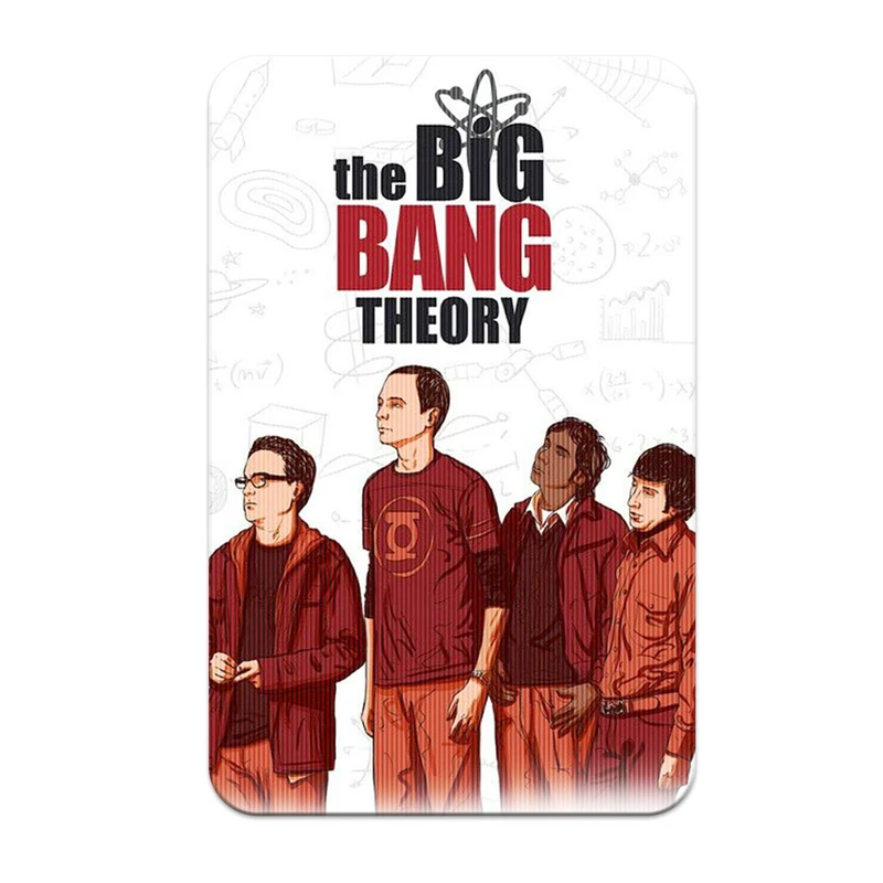 استیکر کارت پرمانه طرح big bang theory کد pm3d.597