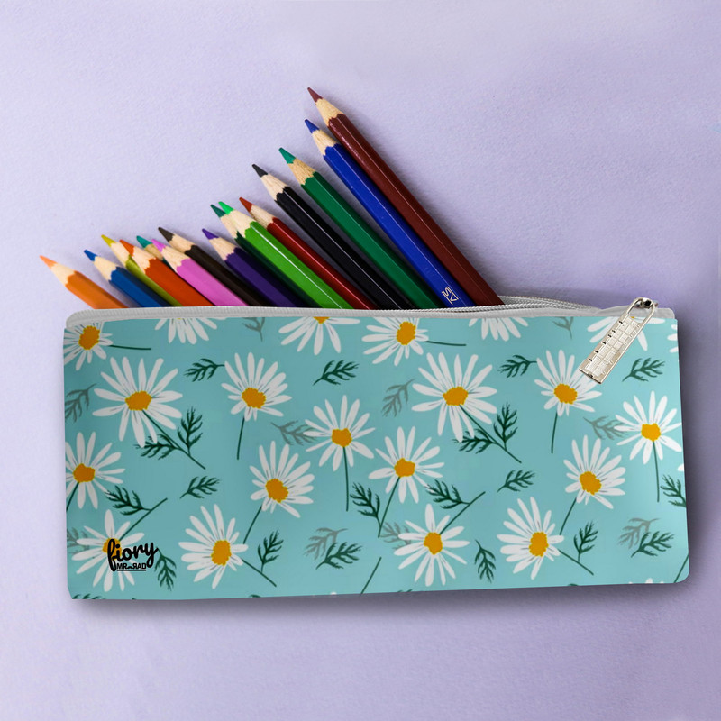 جامدادی مستر راد مدل گل طرح بابونه کد fiory 1963