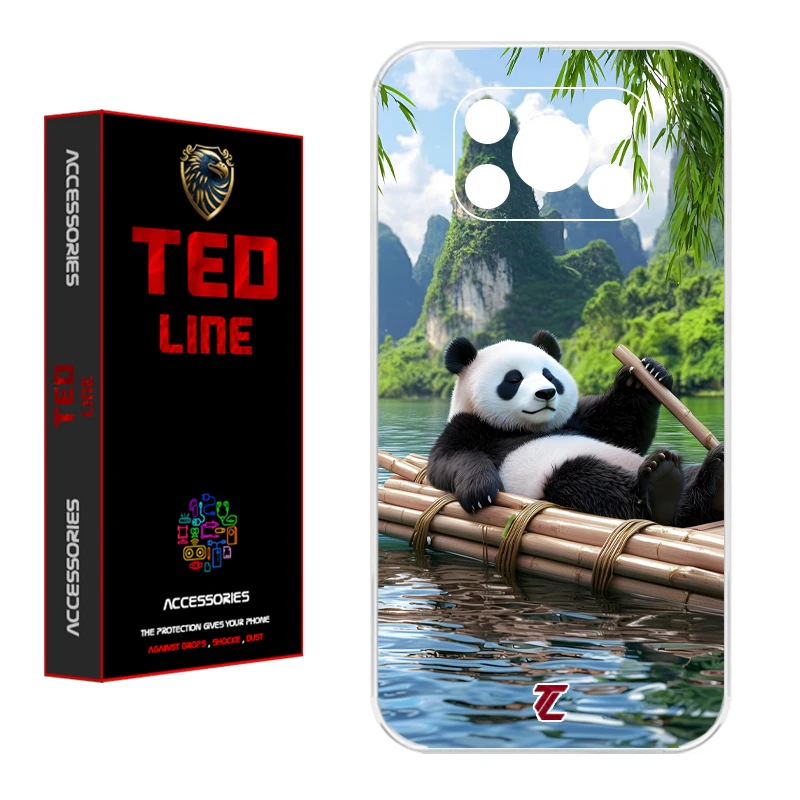 کاور تدلاین طرح پاندا کد 1162 مناسب برای گوشی موبایل شیائومی Poco X3 / X3 Pro / X3 NFC