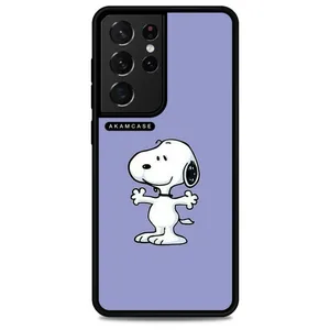 AKAM AMCWSGS21U-SNOOPY8 Cover For Samsung Galaxy S21 Ultra