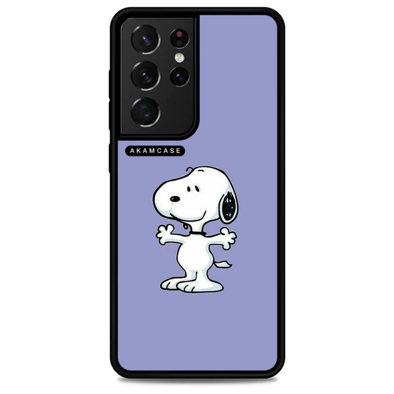 کاور آکام مدل AMCWSGS21U-SNOOPY8 مناسب برای گوشی موبایل سامسونگ Galaxy S21 Ultra