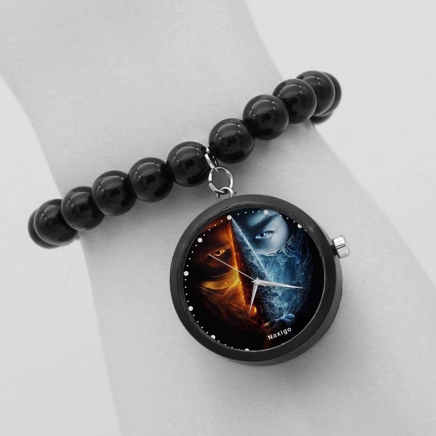 ساعت مچی عقربه ای ناکسیگو مدل Mortal Kombat کد BF12993 ساعت مچی عقربه ای ناکسیگو مدل Mortal Kombat کد BF12993