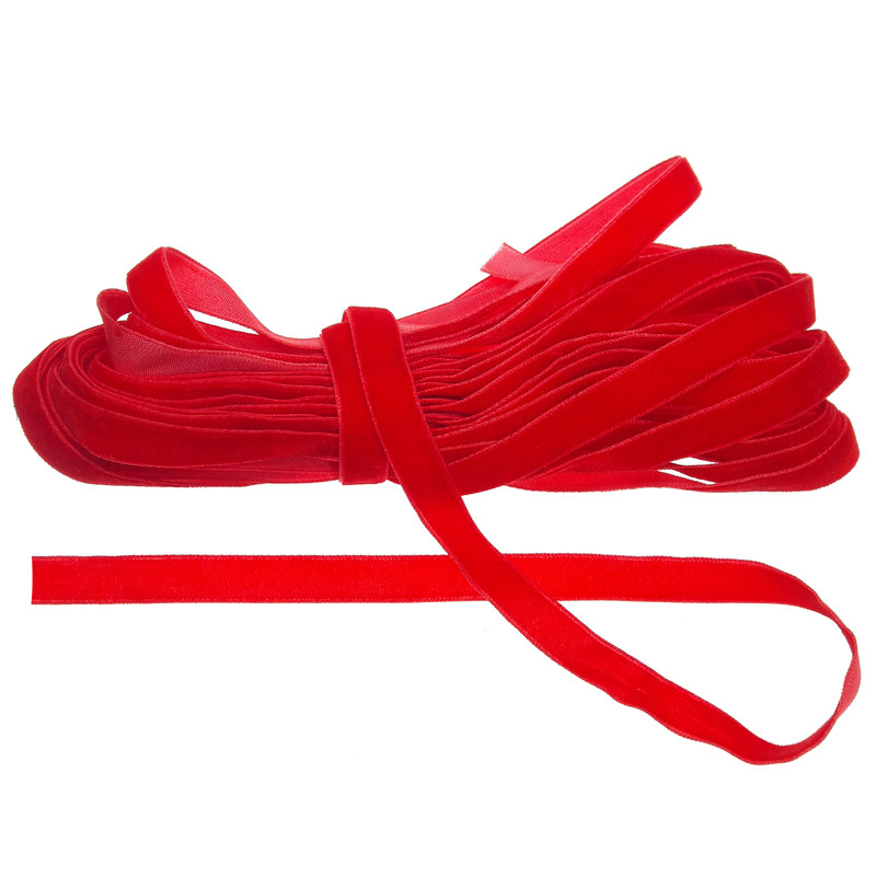  روبان مدل مخمل Y1010 طول 6 متر