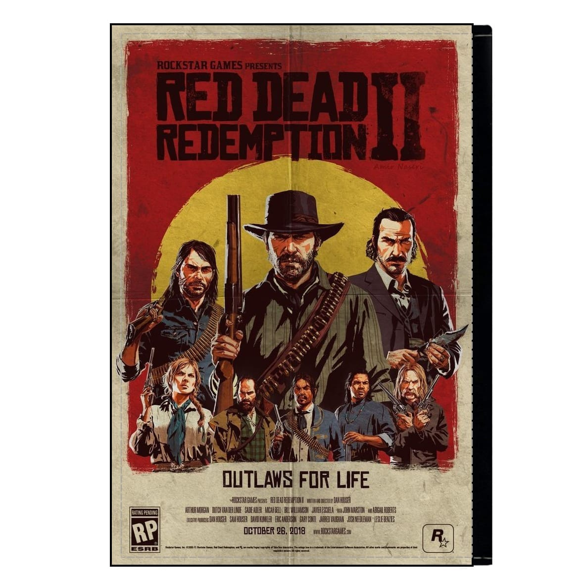 کلاسور مدل red dead کد4