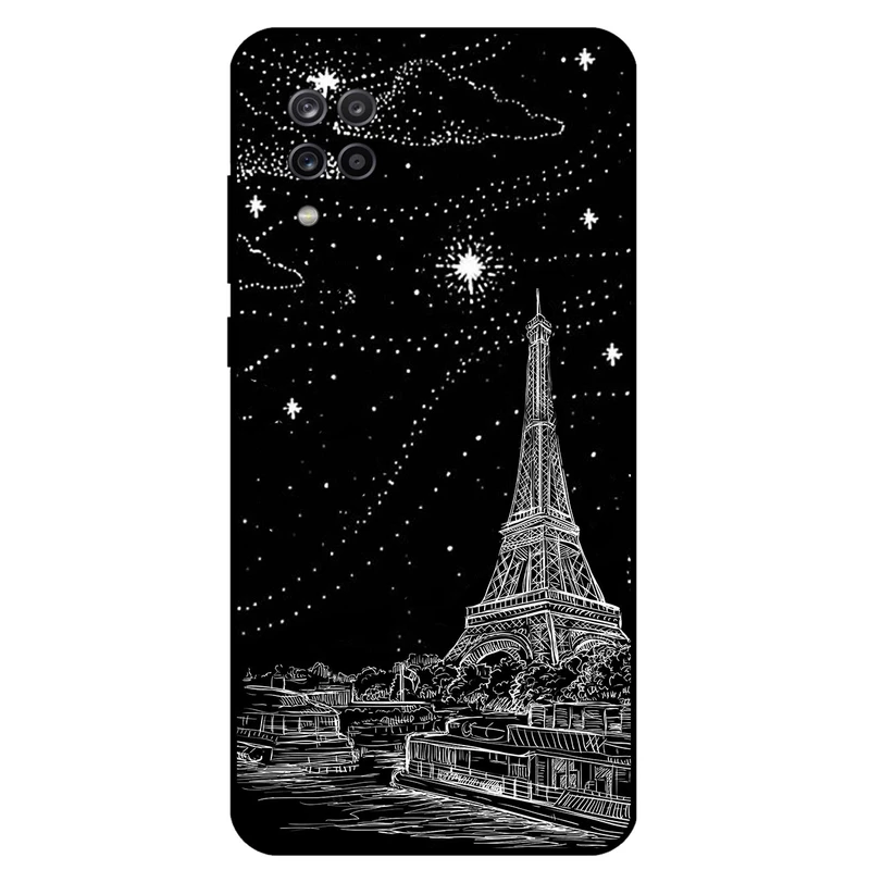 کاور مگافون طرح ایفل مدل 8107 مناسب برای گوشی موبایل سامسونگ Galaxy F22 