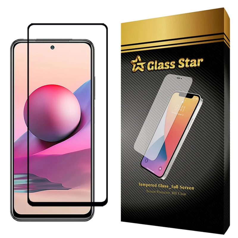  محافظ صفحه نمایش سرامیکی گلس استار مدل CRGA-Glass مناسب برای گوشی موبایل شیائومی Redmi Note 10S