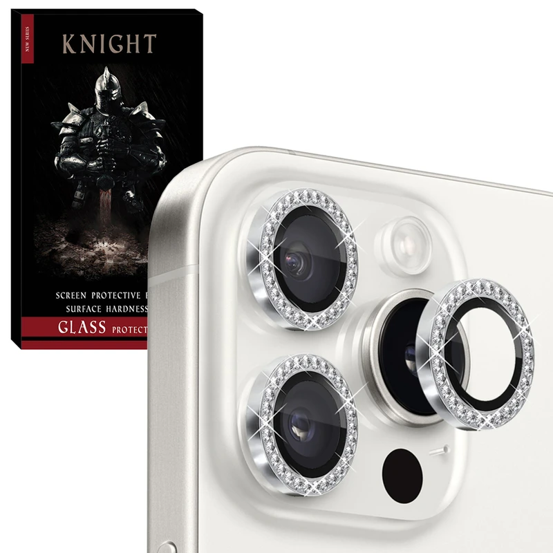 محافظ لنز دوربین نایت مدل RNG Diamond KT مناسب برای گوشی موبایل اپل iPhone 11 Pro Max