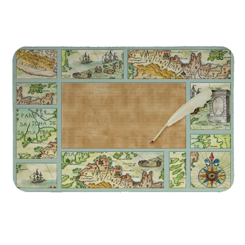 پادری طرح نقشه کد 5687 سایز 110× 80 سانتی متر